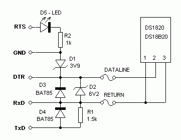 ds18b20-schematds9097e