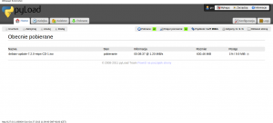 pyLoad Interfejs Web (2)